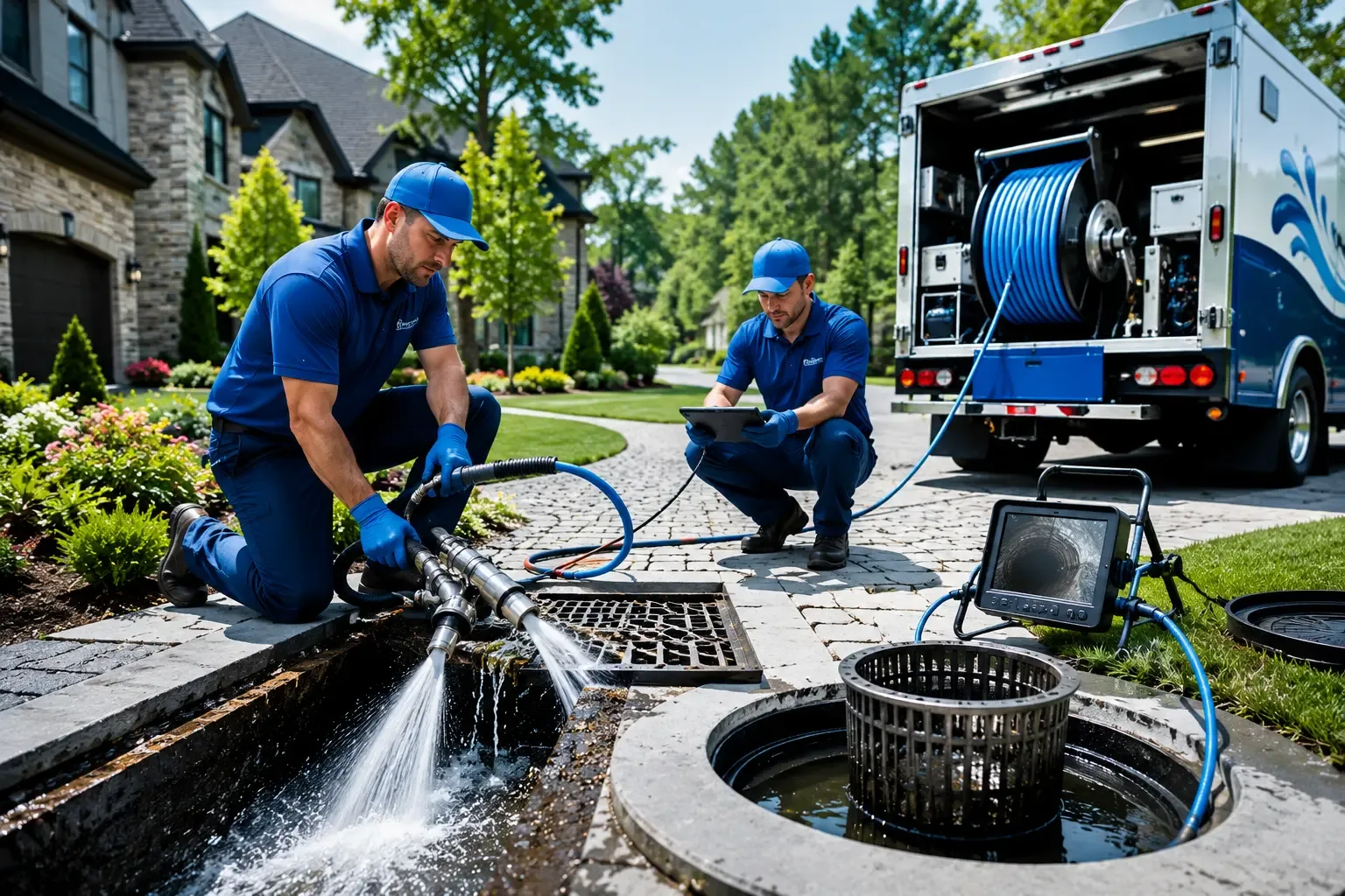 Local outdoor drain cleaning professionals in Boomer, WV