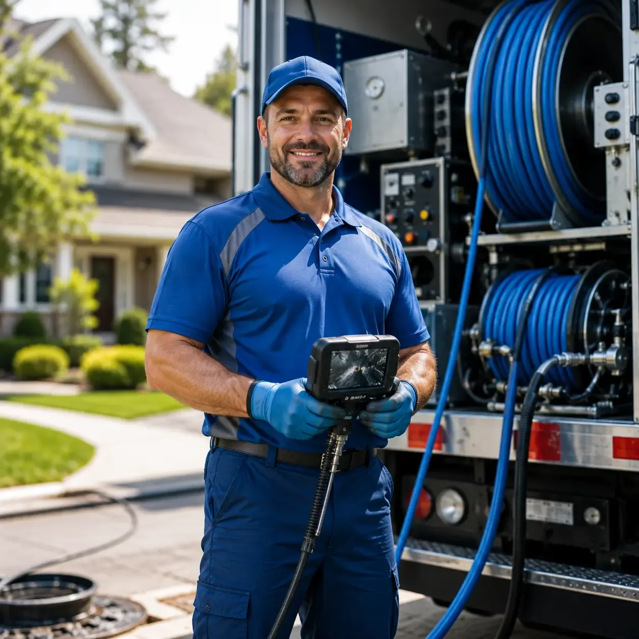 Local outdoor drain cleaning specialists in Boomer, WV